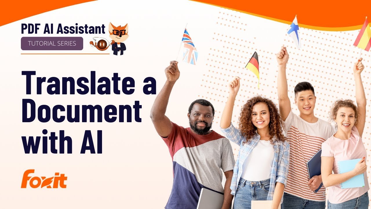 Translate Documents with Foxit AI Assistant