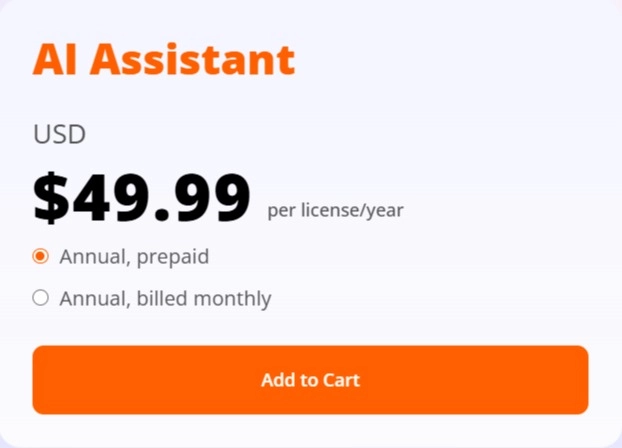 Foxit AI Assistant Pricing
